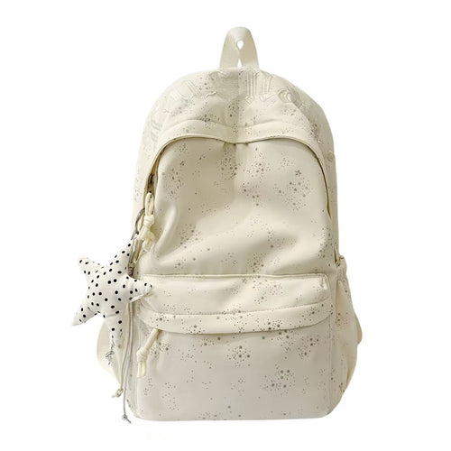 Stilvoller Rucksack Skanto mit strukturiertem Sternenprint