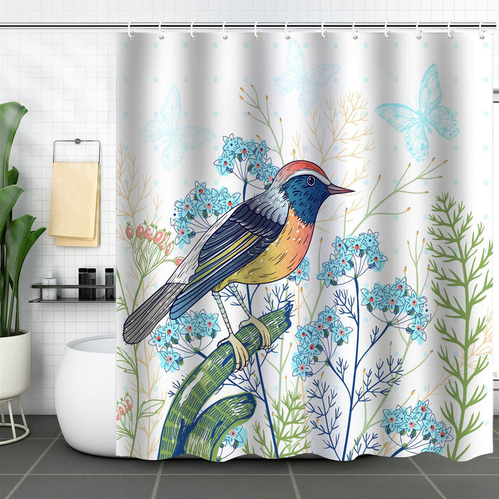 Duschvorhang Skanto mit Naturmotiv