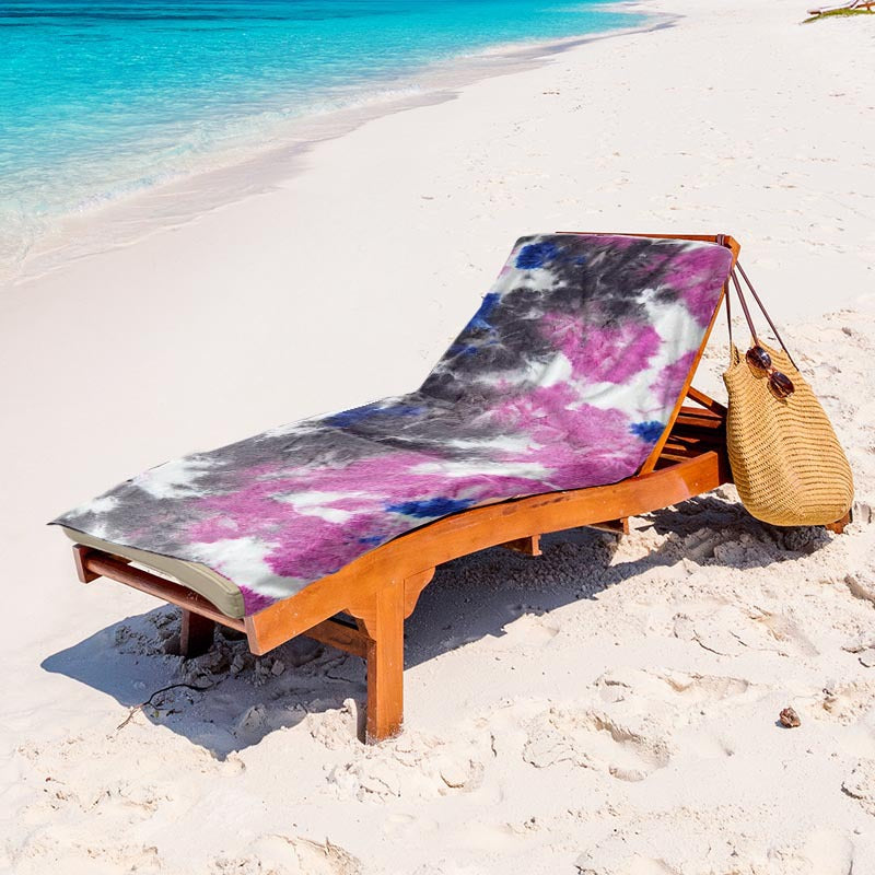 Liegenmatte mit luxuriösem TIE-DYE-Design Skanto