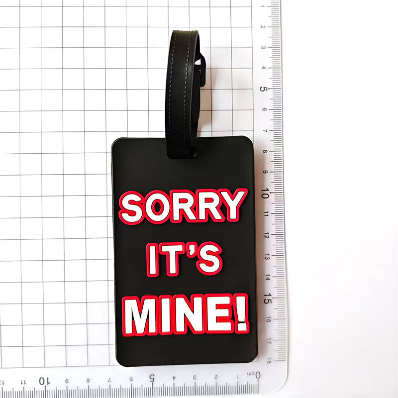 Unisex Lustiger Statement Kofferanhänger Skanto