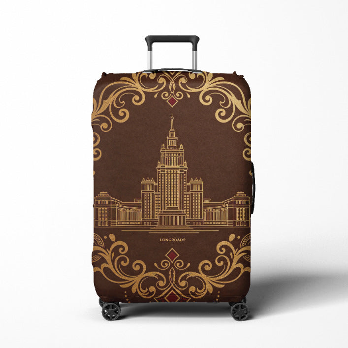 Damenkoffer Skanto mit elegantem Barockmuster