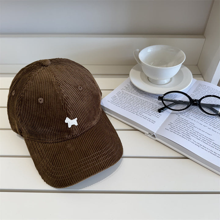 Baseballkappe aus Cord für Damen Skanto