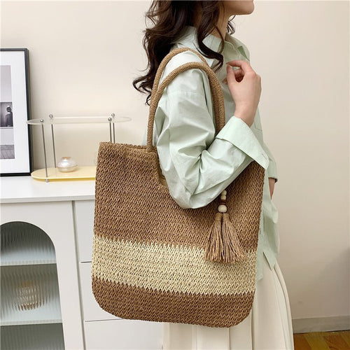 Skanto Trend Geflochtene Handtasche Skanto