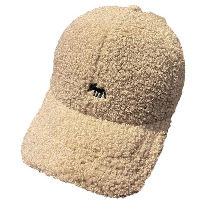 Damen Baseballkappe mit Plüsch-Textur Skanto