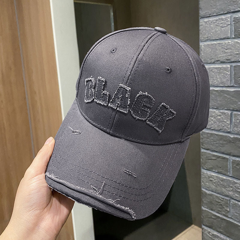 Damen Baumwoll-Cap im Used-Look Skanto