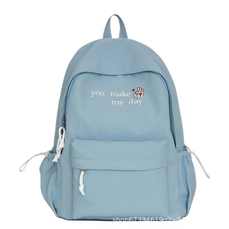 Klassischer bestickter Rucksack Skanto
