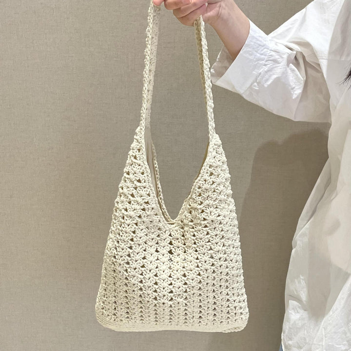 Handgefertigte Makramee-Tasche Skanto