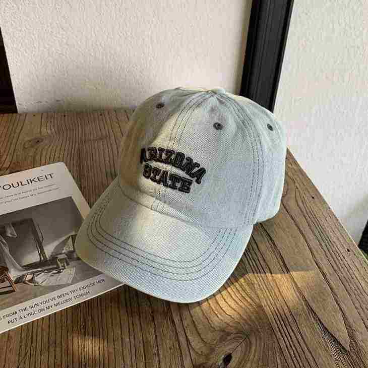Unisex Denim-Cap mit Stickerei im Vintage-Stil Skanto