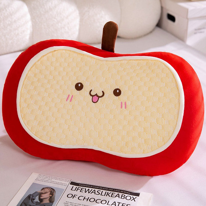 Plüschkissen im Apfel-Design Skanto