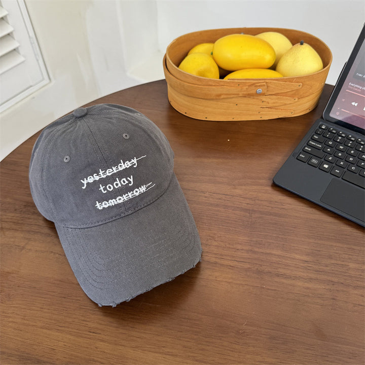 Damen Cap mit Grafik im Used-Look Skanto