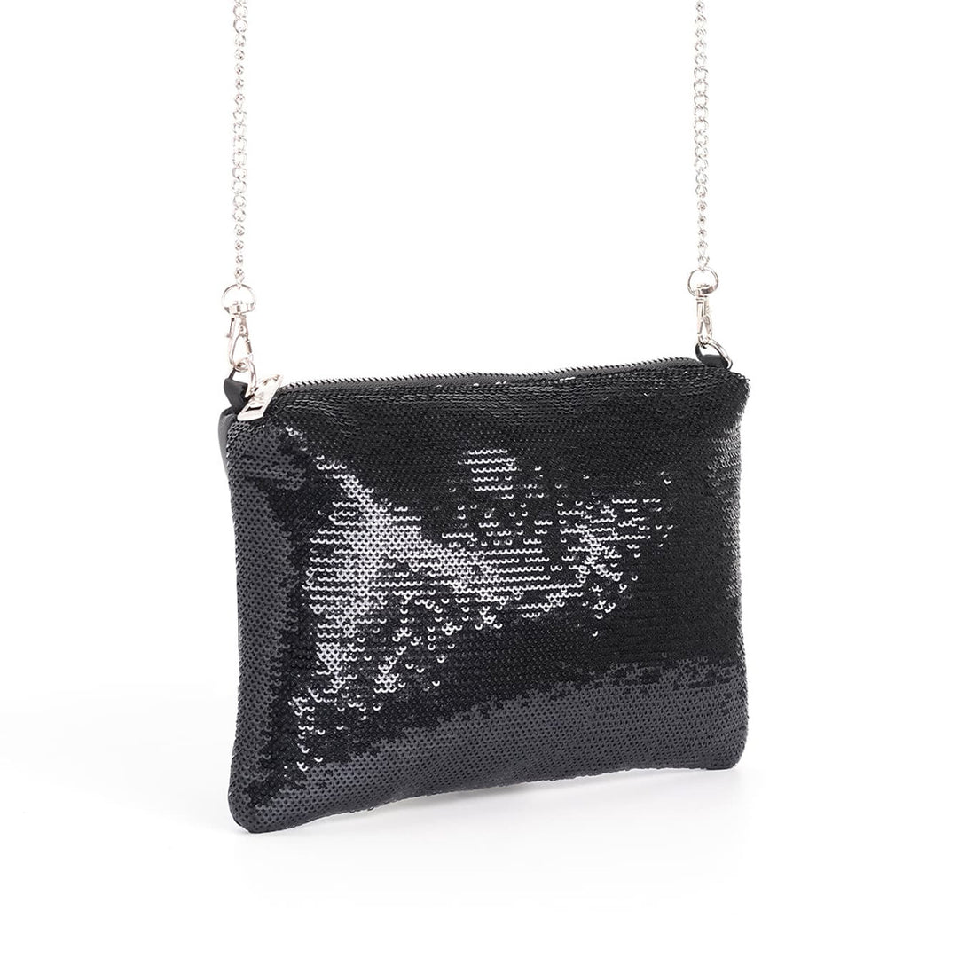 Elegante Clutch mit glitzernden Details Skanto