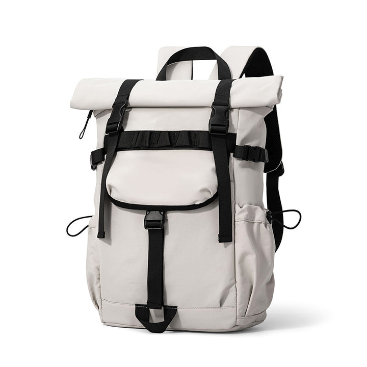 Urbaner Rucksack mit flexiblem Roll-Top-Verschluss und vielseitigen Taschen Skanto