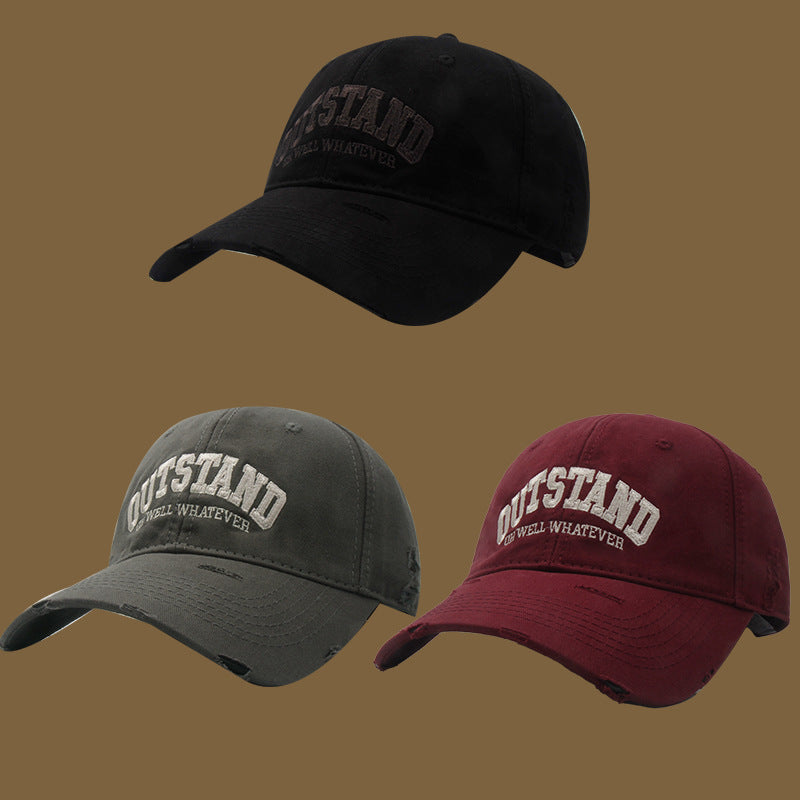 Unisex Distressed Lässige Kappe Skanto
