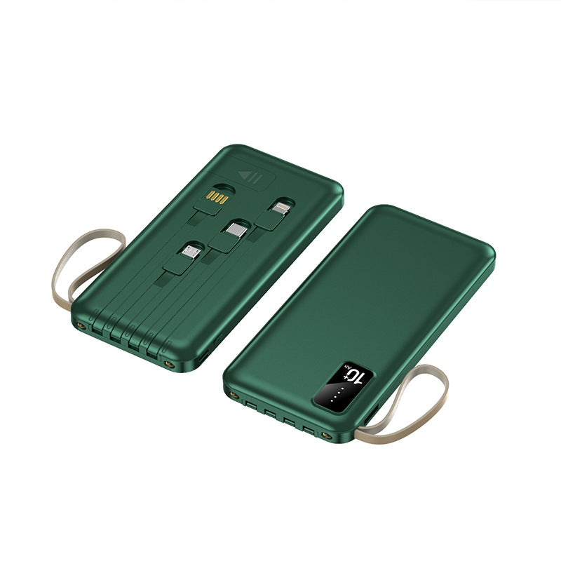 Powerbank mit integriertem Ladegerät Skanto