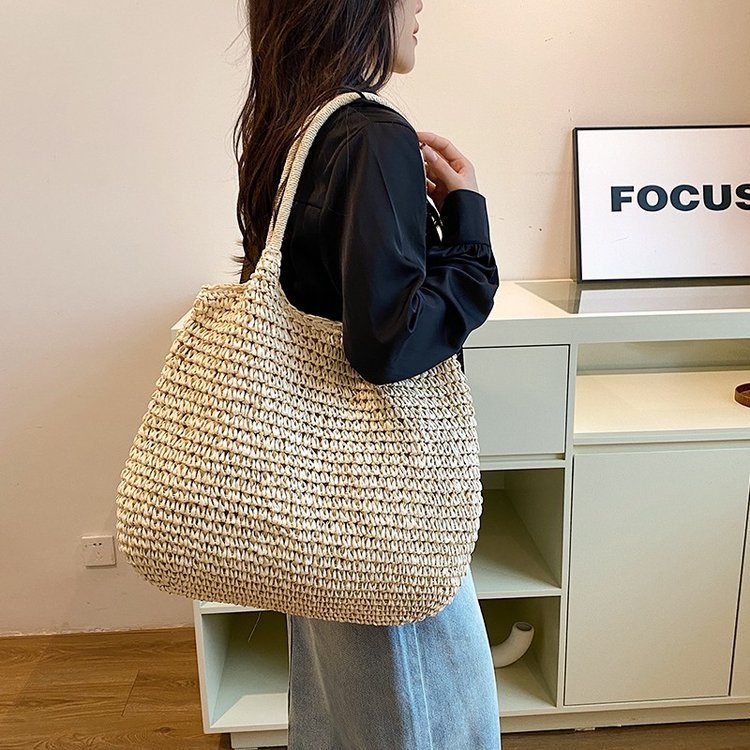 Handgefertigte nachhaltige Strandtasche Skanto