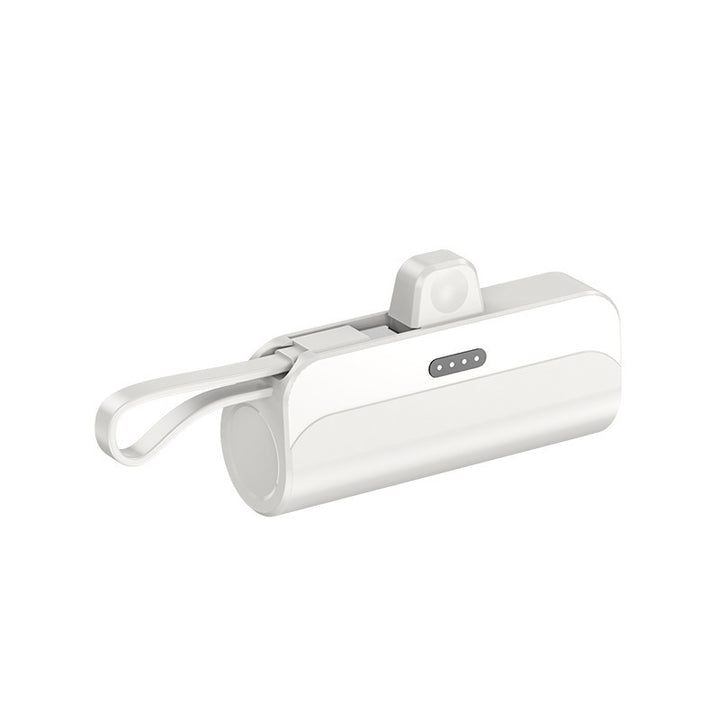 Kompakte Powerbank mit integriertem Ladeanschluss Skanto