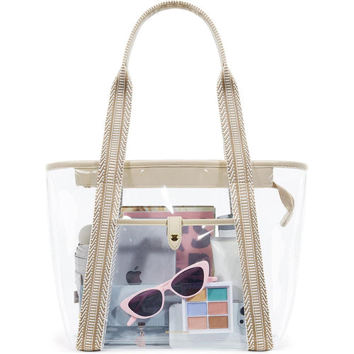 Moderne transparente Tragetasche Skanto