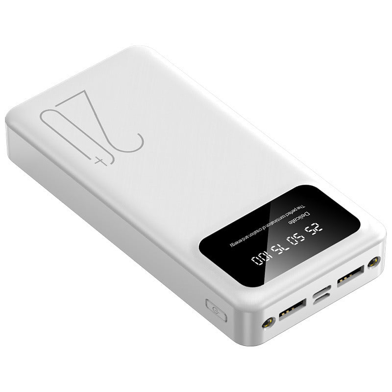 Hochleistungs-Powerbank mit LCD-Bildschirm und mehreren USB-Anschlüssen Skanto