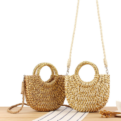 Handtasche mit raffinierter Flechtung Skanto