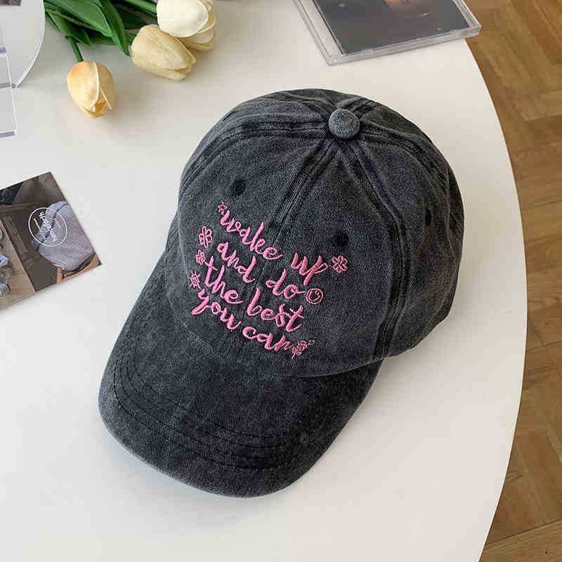 Motivierende bestickte Kappe für Damen Skanto