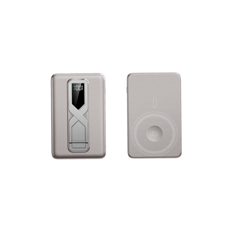 Kabellose Powerbank mit Digitalanzeige und Schnellladetechnologie Skanto