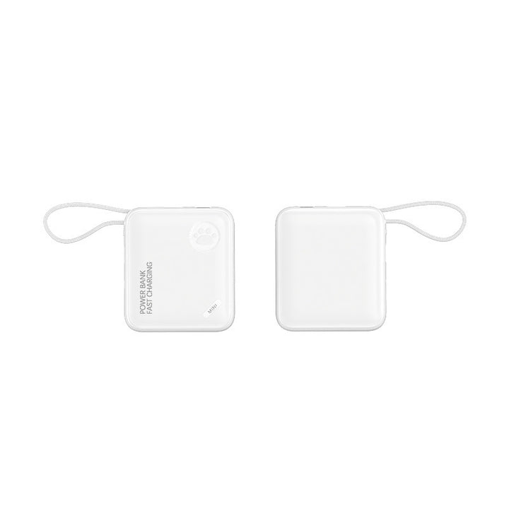 Kompakte Powerbank mit Schnellladefunktion und Trageschlaufe Skanto