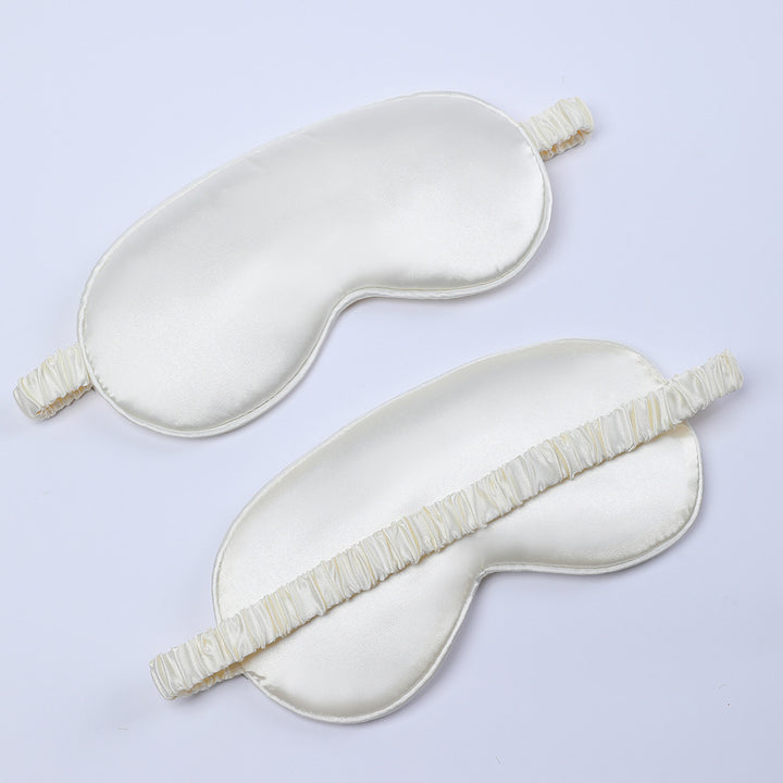 Seidenweiche Maske für Damen mit gepolstertem Augenbereich, verstellbarem Gummiband und Aufbewahrungsbeutel Skanto