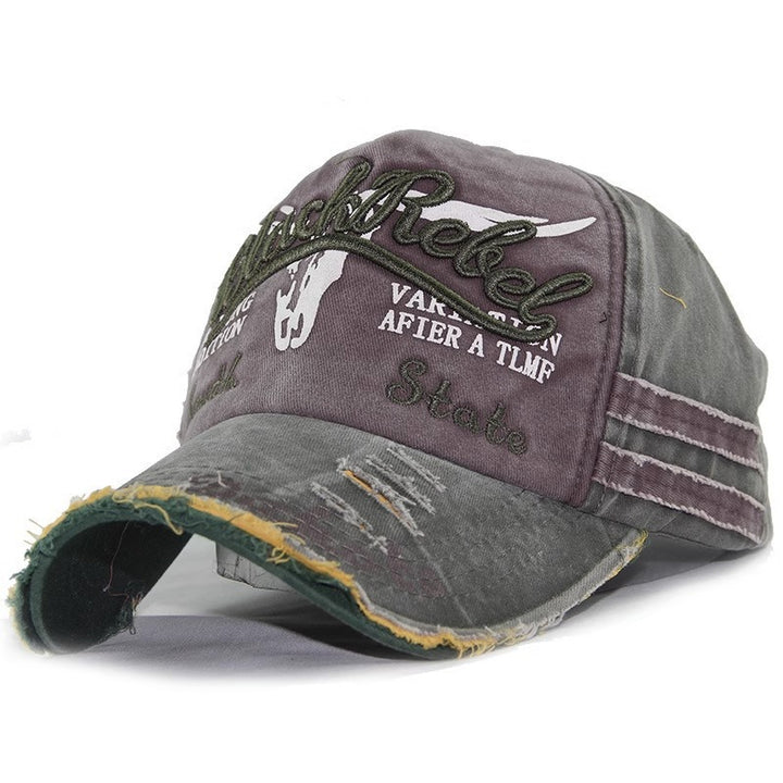 Damen Baseballkappe im Used-Look mit Grafik Skanto 1784083658