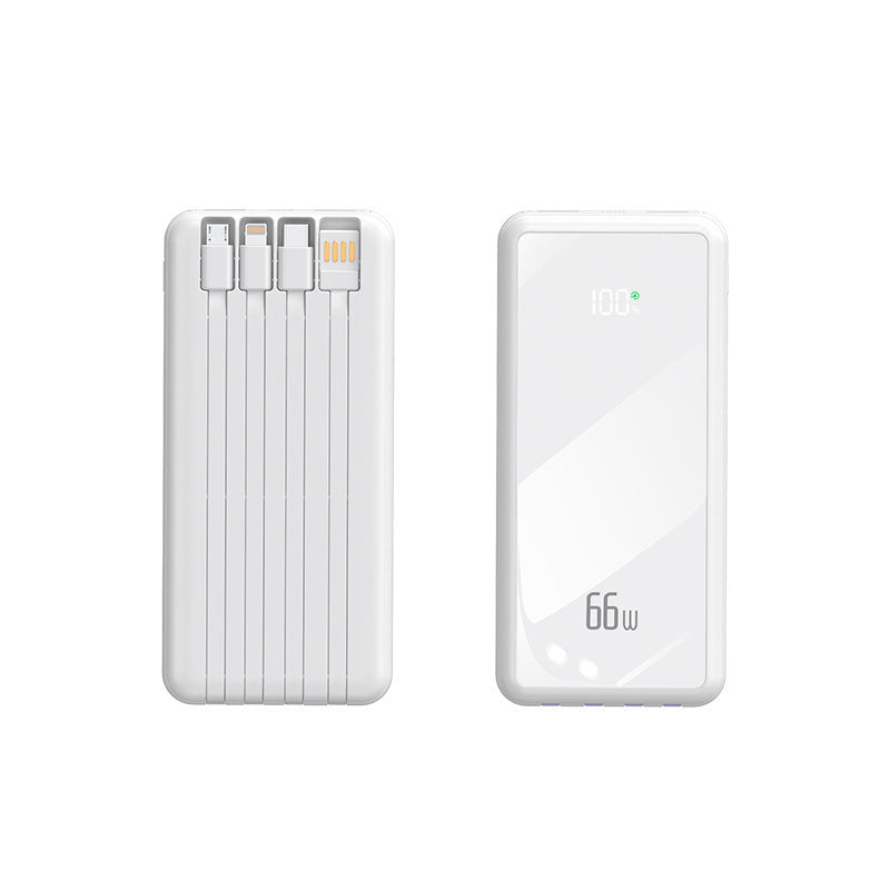 Ultraschlanke Powerbank mit mehreren Ladeoptionen Skanto