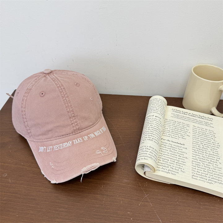 Vintage Distressed Baseballkappe für Herren Skanto