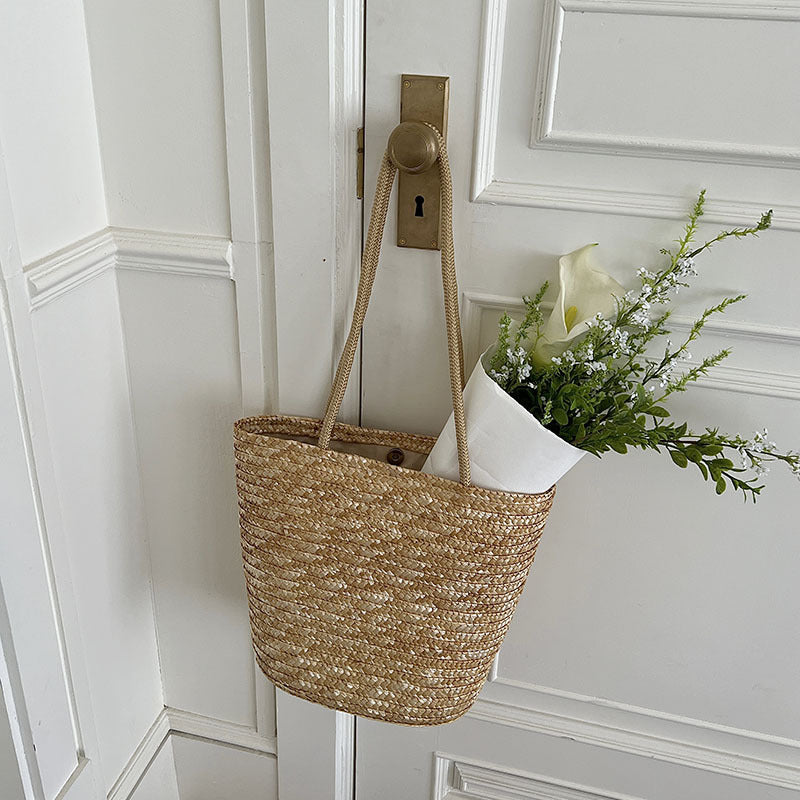 Natur-Raffia-Tasche Skanto