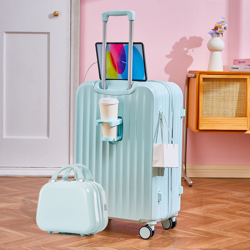 Unisex Innovativer Hartschalen-Reisekoffer Skanto