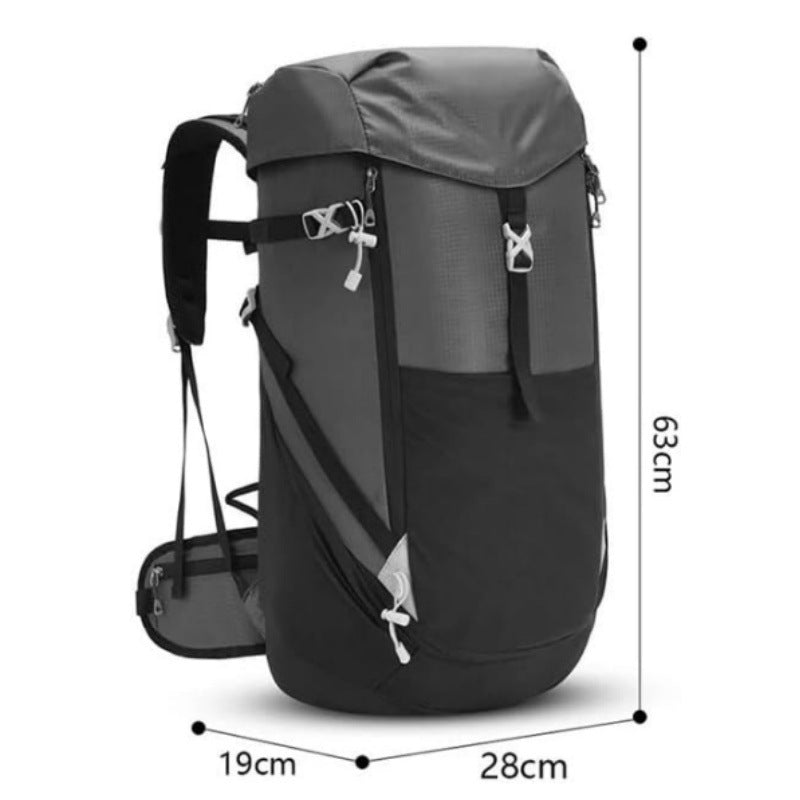 Outdoor-Rucksack mit wasserdichtem Stoff und vielen praktischen Fächern Skanto