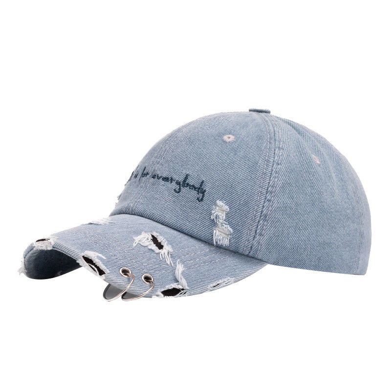 Unisex Distressed Grafik-Baseballkappe Skanto 1784270467