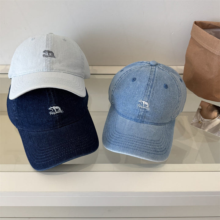 Damen Klassische Denim-Baseball-Cap Skanto