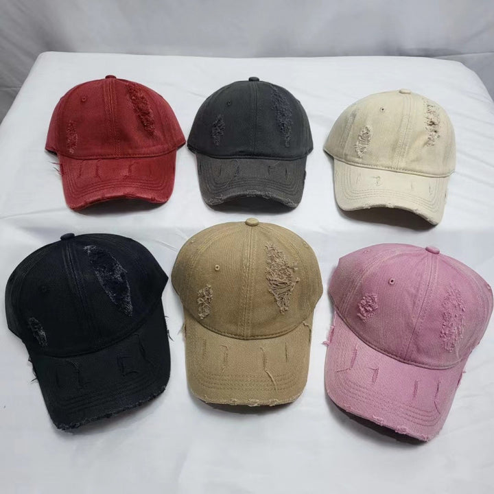 Damen Vintage Baseball Cap im Used-Look Skanto