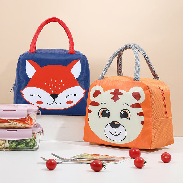 Isolierte Lunchtasche mit verspieltem Fuchs-Design Skanto
