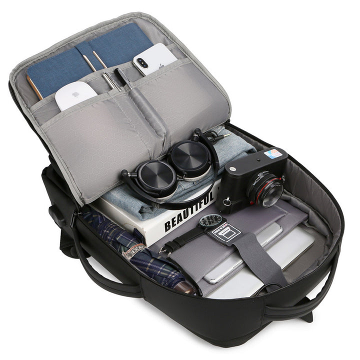 Urbaner Laptop-Rucksack mit innovativem Stauraum Skanto