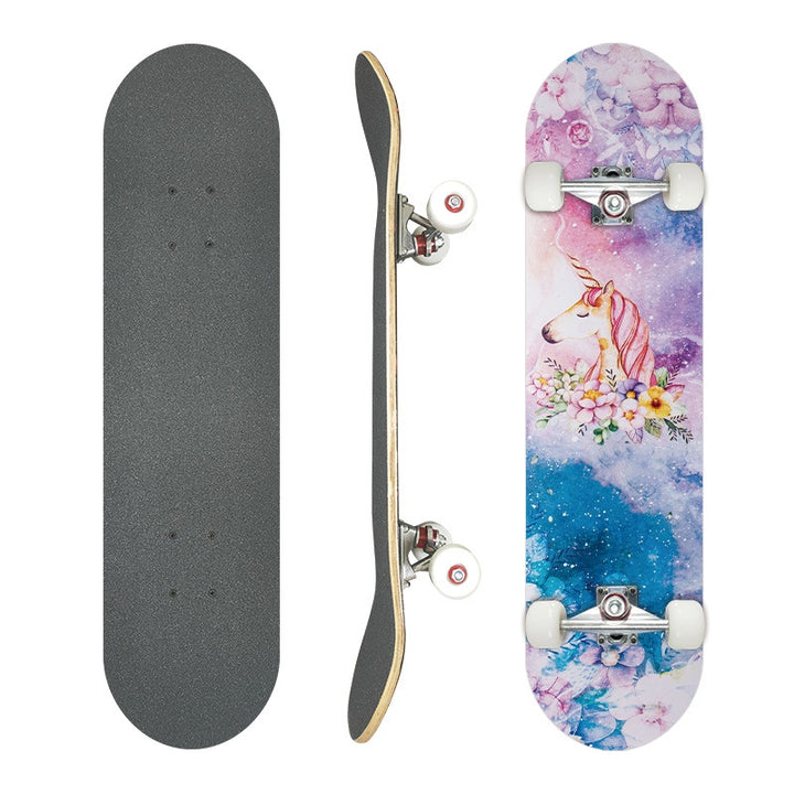 Grafisches Künstlerisches Skateboard Skanto