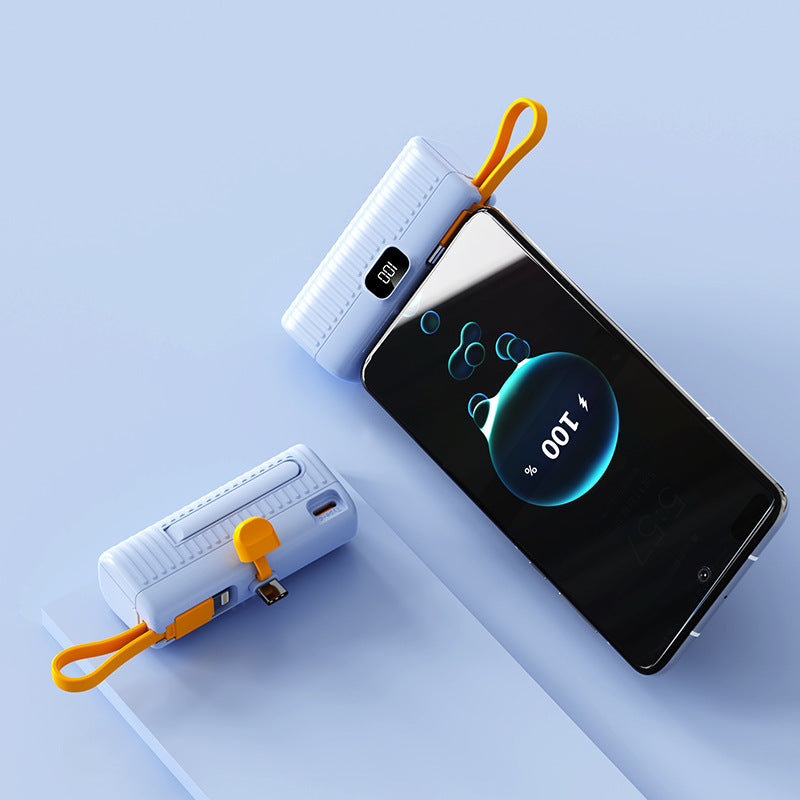 Leistungsstarke Powerbank mit Digitalanzeige und innovativem Design Skanto