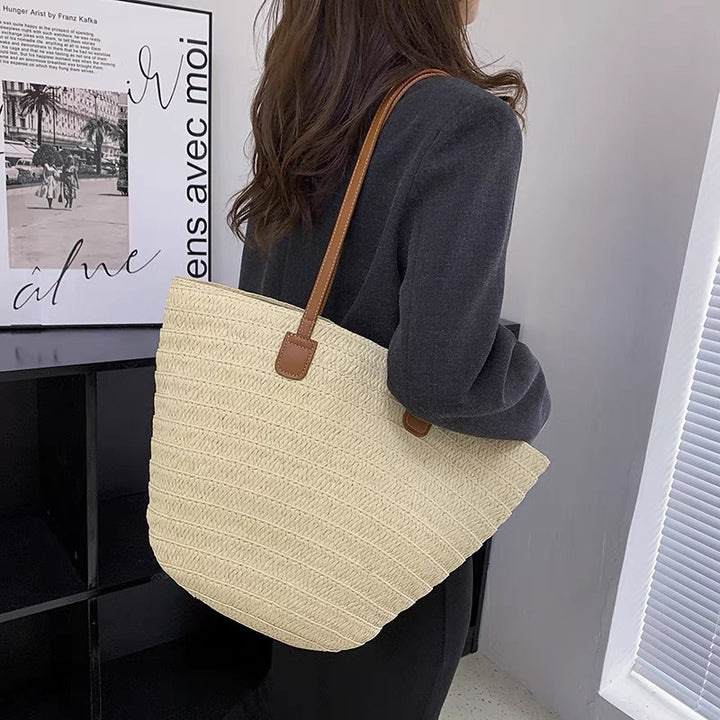 Designer-Tasche mit eleganten Kunstledergriffen Skanto