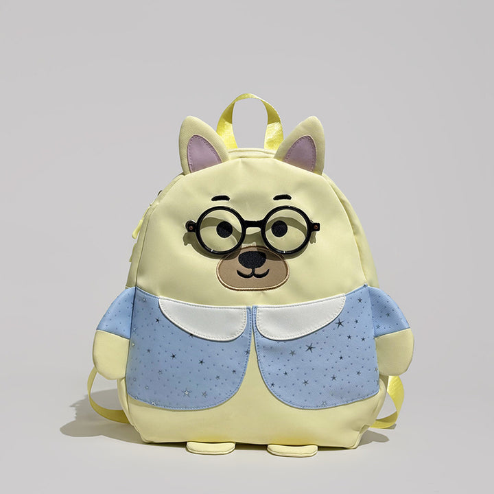 Niedlicher Mädchen-Mini-Schulranzen mit Tiermotiv