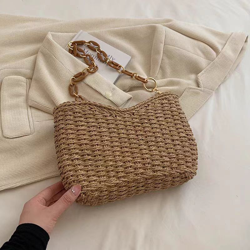 Trendige Makramee-Handtasche Skanto