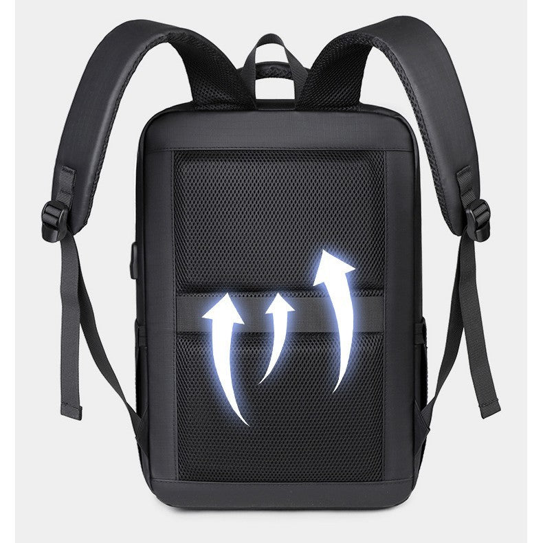 Multifunktionaler Rucksack mit schützendem Laptopfach und praktischen Außentaschen Skanto