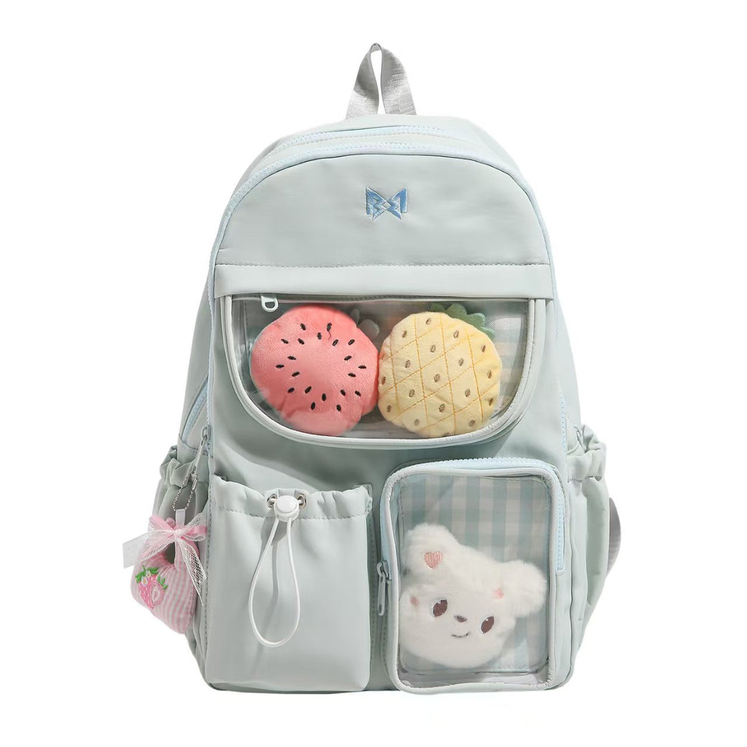Rucksack Skanto mit transparenter Vordertasche