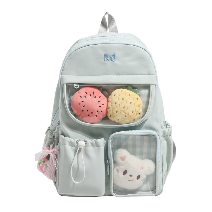 Rucksack Skanto mit transparenter Vordertasche