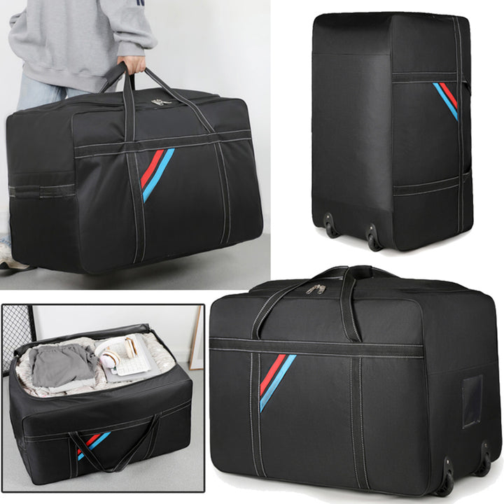 Geräumige Reisetasche mit leichten Rollen und verstärktem Griff Skanto