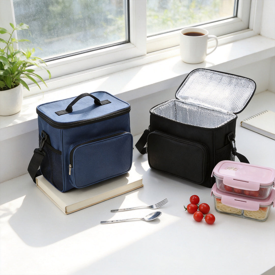 Isolierte Kühltasche mit praktischen Taschen Skanto