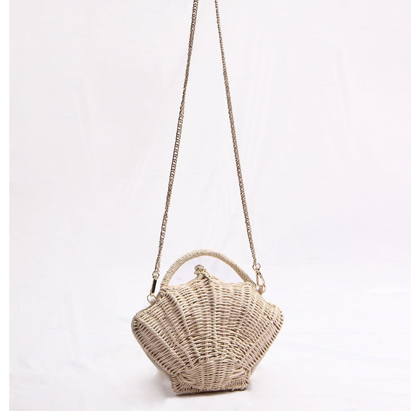 Handgemachte Strandtasche im organischen Design Skanto