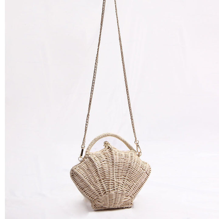 Handgemachte Strandtasche im organischen Design Skanto